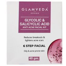 Glamveda Glycolic Acid & Salicylic Facial Kit