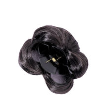 Matra Hair Bun Extension With Claw Clip - Artificial Messy Bun Clutcher Fake Juda Maker - Brown