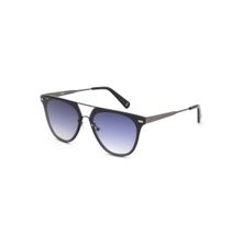 IMAGE Black S612 C1 65 Clubmaster Frame Style Sunglasses_IMS612C1SG