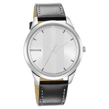 Sonata IAF 7146SL01 White Dial Analog watch for Men