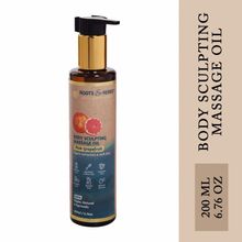 Roots & Herbs Pink Grapefruit Body Sculpting Massage Oil