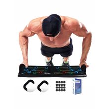 Strauss Multipurpose Function Push Up Board - Black