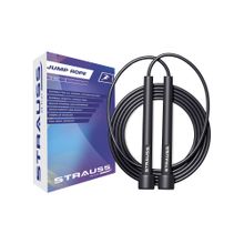 Strauss Speed Skipping Rope - Black