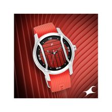 Fastrack Watches 3265PP01 Red Dial Analog Watch for Men