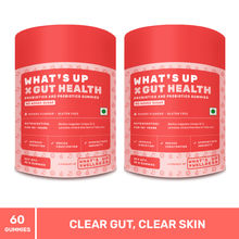 What's Up Wellness Gut Health Gummies with Pre & Probiotic Patented Strain & No Added Sugar