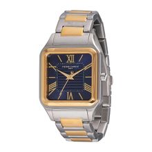 Pierre Cardin Menilmontant Carre Twotone Naval Academy Watch for Men - Cf-1006-Mu-1