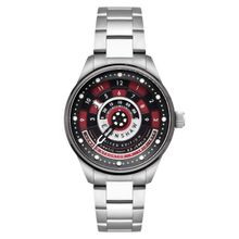 Earnshaw Staunton Chess Automatic Red Round Dail Mens Watch - Es-8282-66