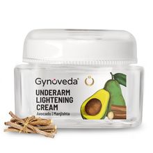 Gynoveda Underarm Lightening Cream for Dark, Patchy Armpits With Avocado- Manjistha