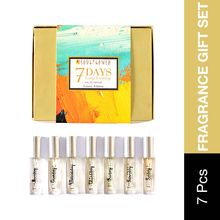 Soulflower Fragrance Gift set, 7 Days Eau De Parfum Luxury Perfume Gift Set For Men Women