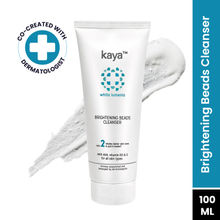 Kaya Brightening Beads Cleanser, with AHA, Vitamin B3 & E for All Skin Types