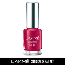 Lakme Color Crush Nail Art - M5 Burgundy