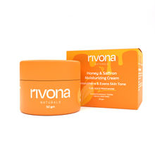 Rivona Naturals Honey & Saffron Cream For Glowing & Nourishing Skin
