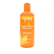 Rivona Naturals Honey & Saffron Lotion For Skin Brightening & Moisturizing