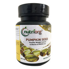 Nutriorg Pumpkin Seed Oil Softgel Capsule