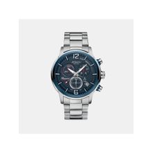 Atlantic Blue Stainless Steel Chronograph Watch (87466.47.55)