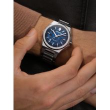 Sandoz Chanet Gents Automatic Skeleton Watch - Blue Dial