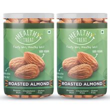 Healthy Treat Roasted California Almond - Pack Of 2