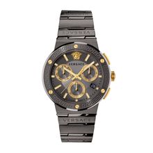 Versace Chronograph Cool Grey Dial Men Watch - VEZ900521