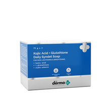 The Derma Co Kojic Acid Syndet Soap with Glutathione for Pigmentation (Pack of 2)