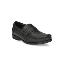 Delize Intkoot Black Saddles Genuine Leather Formal Shoes