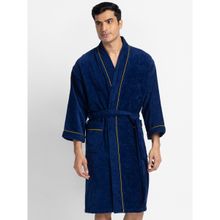 BIANCA Luxurious Ultra Soft Bath Robe -1pc (Cooltex) Solid-Indigo
