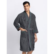 BIANCA Luxurious Ultra Soft Bath Robe -1pc (Cooltex) Solid-Grey
