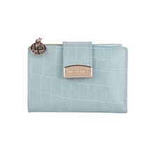 Lino Perros Women mini soft blue wallet