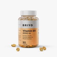 Briyo Vitamin D3 2000 IU - 90 Softgels