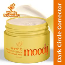 Moody Vitamin C Brightening Eye Cream With Niacinamide & Caffiene for Dark Circles & Fine Lines