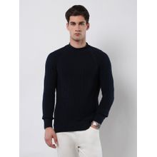 U.S. POLO ASSN. Men's Cable Patterned Knit Regular Fit Sweater