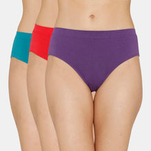 Zivame Super Soft Hipster Mid Rise Panty (Pack of 3) -Assorted (XL)