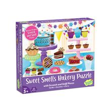 Peaceable Kingdom Scratch And Sniff Puzzle - Sweet Smells Bakery - Multi-Color (Free Size)