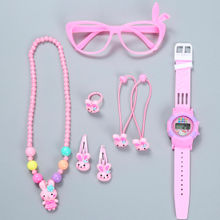 The Cutians Watch & Jewellery Set - Pink