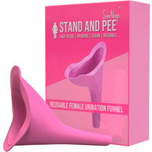 SanNap Silicone Stand and Pee Reusable Female Urine Director