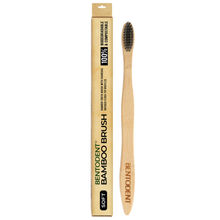 Bentodent Bamboo Toothbrush Adults Charcoal - Soft