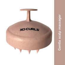 XO Curls Scalp Massaging Shampoo brush - Pink
