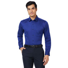 Raymond Slim Fit Solid Violet Shirt