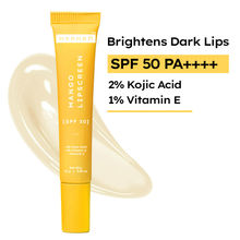 Hyphen Mango Lip Balm SPF50 PA++++ With 2% Kojic Acid, 1% Vit E & Vitamin C To Brightens Dark Lips