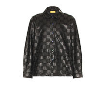 Bossi Faux Leather Overshirt