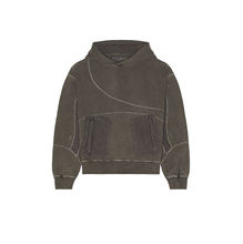 C2H4 Cold-Dye Paneled Hoodie