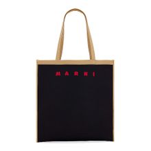 Marni Black Flat Shopping Bag