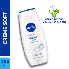 NIVEA Body Wash- Creme Soft Naturally Clean & Healthy Skin Natural Almond Oil