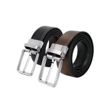 Cimoni Men Synthetic Solid Black Reversible Belt