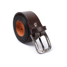 Cimoni Men Leather Solid Brown Belt