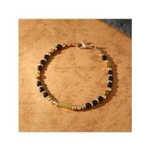 Salty Alpha Women Black-Gold Elyan Noir Bracelet