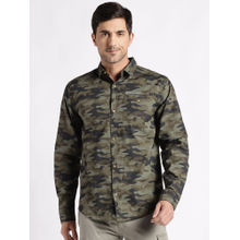 Wildcraft Men Safara 1 Pocket Cargo Shirt - Olive