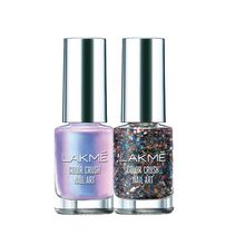 Lakme Get Set Shimmer Nail Polish Collection