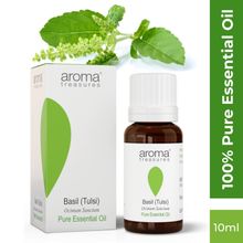 Aroma Treasures Basil (Tulsi) Pure Essential Oil