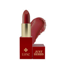 Just Herbs Luxe Satin Melt High Shine Lipstick - 04 Empress Maroon