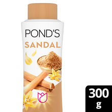 Ponds Sandal Radiance Talcum Powder Natural Sunscreen